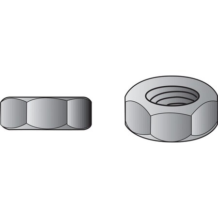 Hillman 10# Fin Hx Nuts 3/8-16 661311